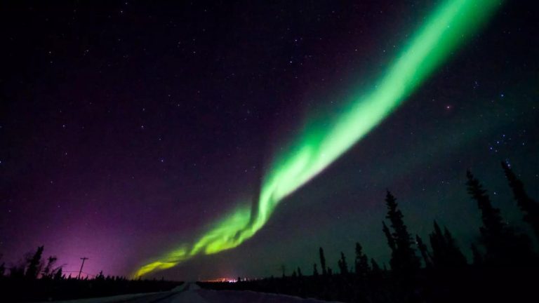 Aurora borealis lighting