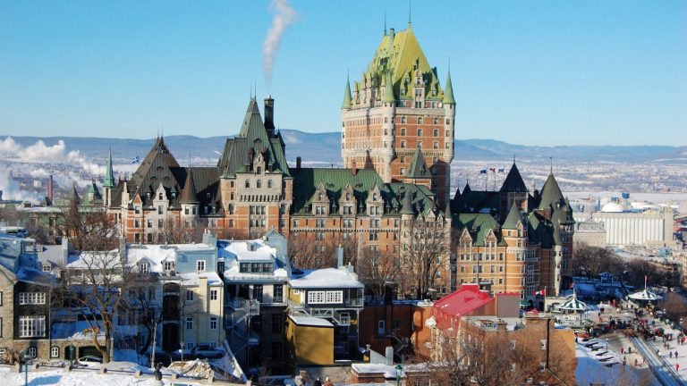 Château de Québec turrets