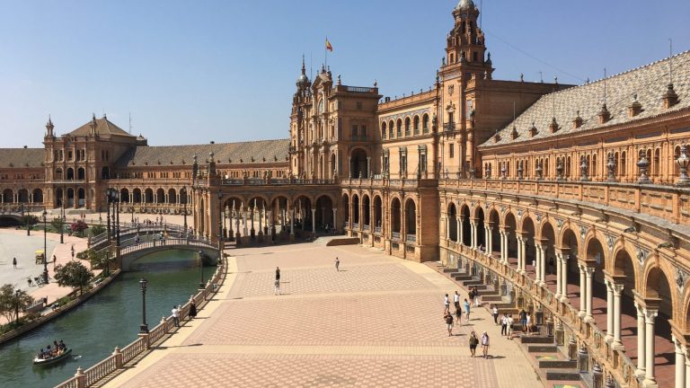 Scenic View of Plaza de España