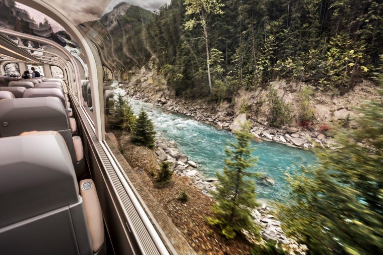 Scenic Train Car Interior