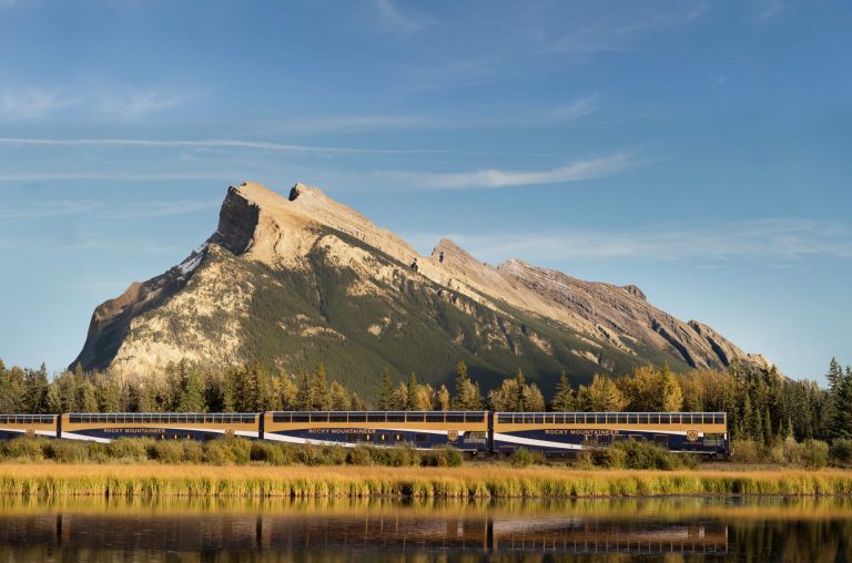 Train Journey & Majestic Mountains
