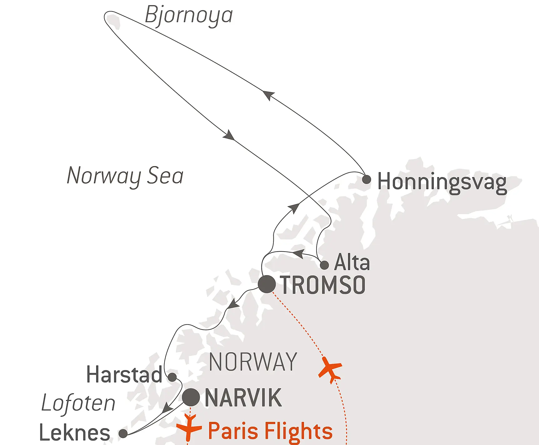 Tour Map