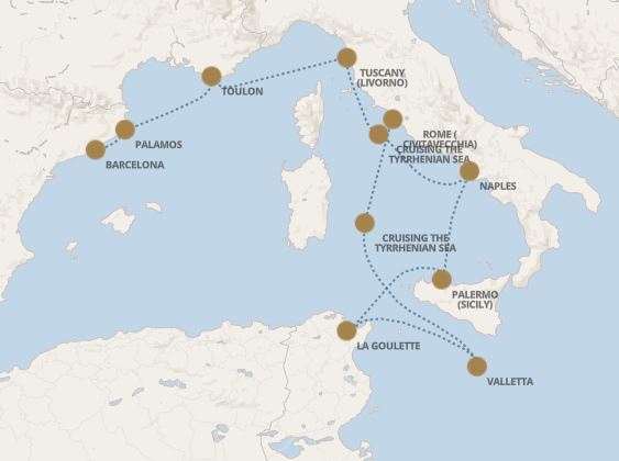 Tour Map